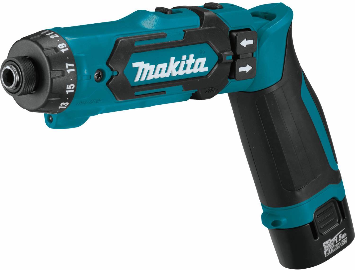 Makita Cordless Driver with Torque Adjustment 7.2V, 8Nm DF012DSE - Click Image to Close